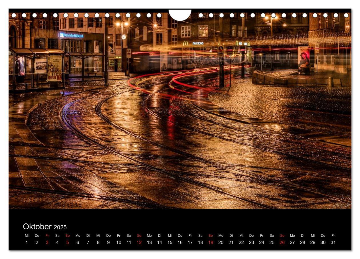 Bild: 9783435740505 | Bremen bei Nacht (Wandkalender 2025 DIN A4 quer), CALVENDO...