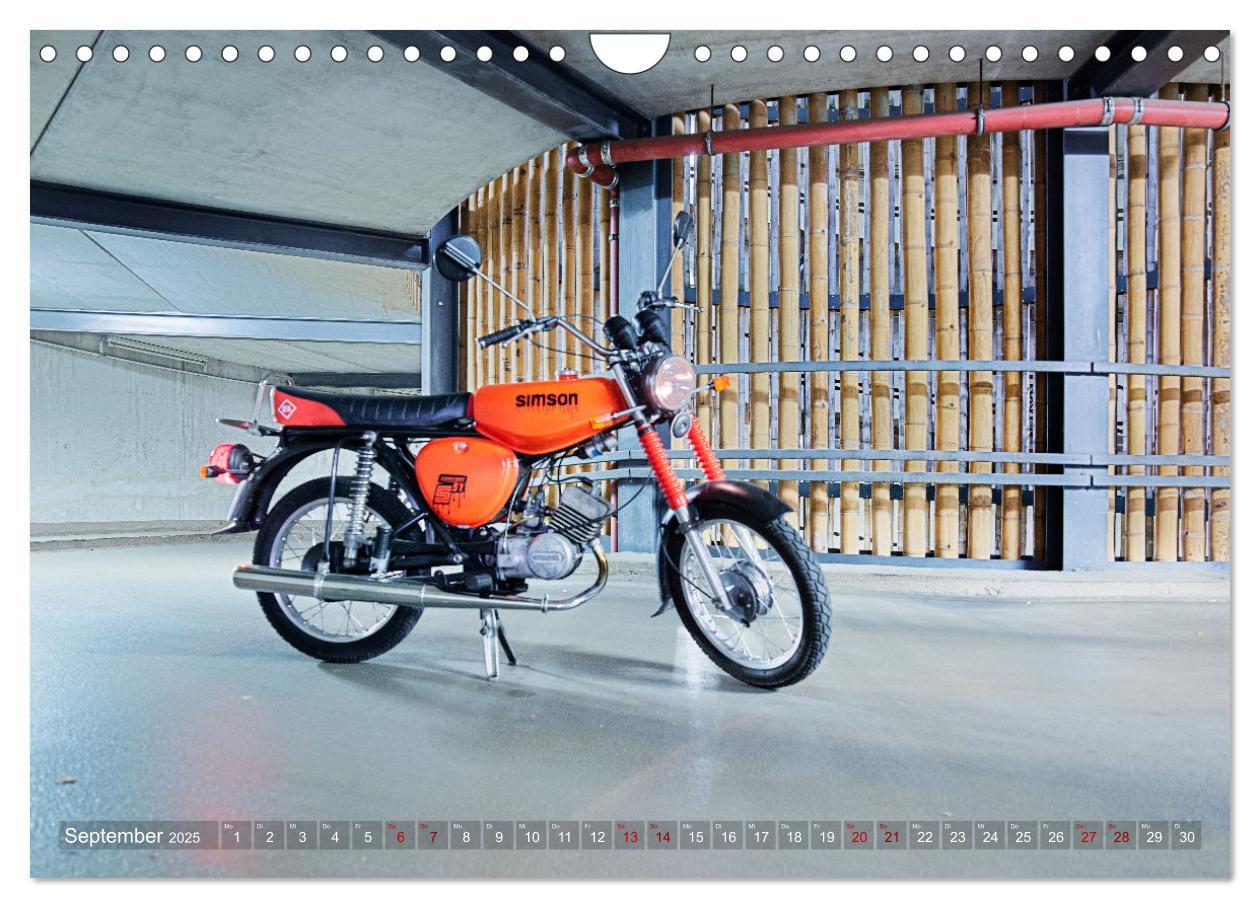 Bild: 9783435002993 | Simson S51c (Wandkalender 2025 DIN A4 quer), CALVENDO Monatskalender