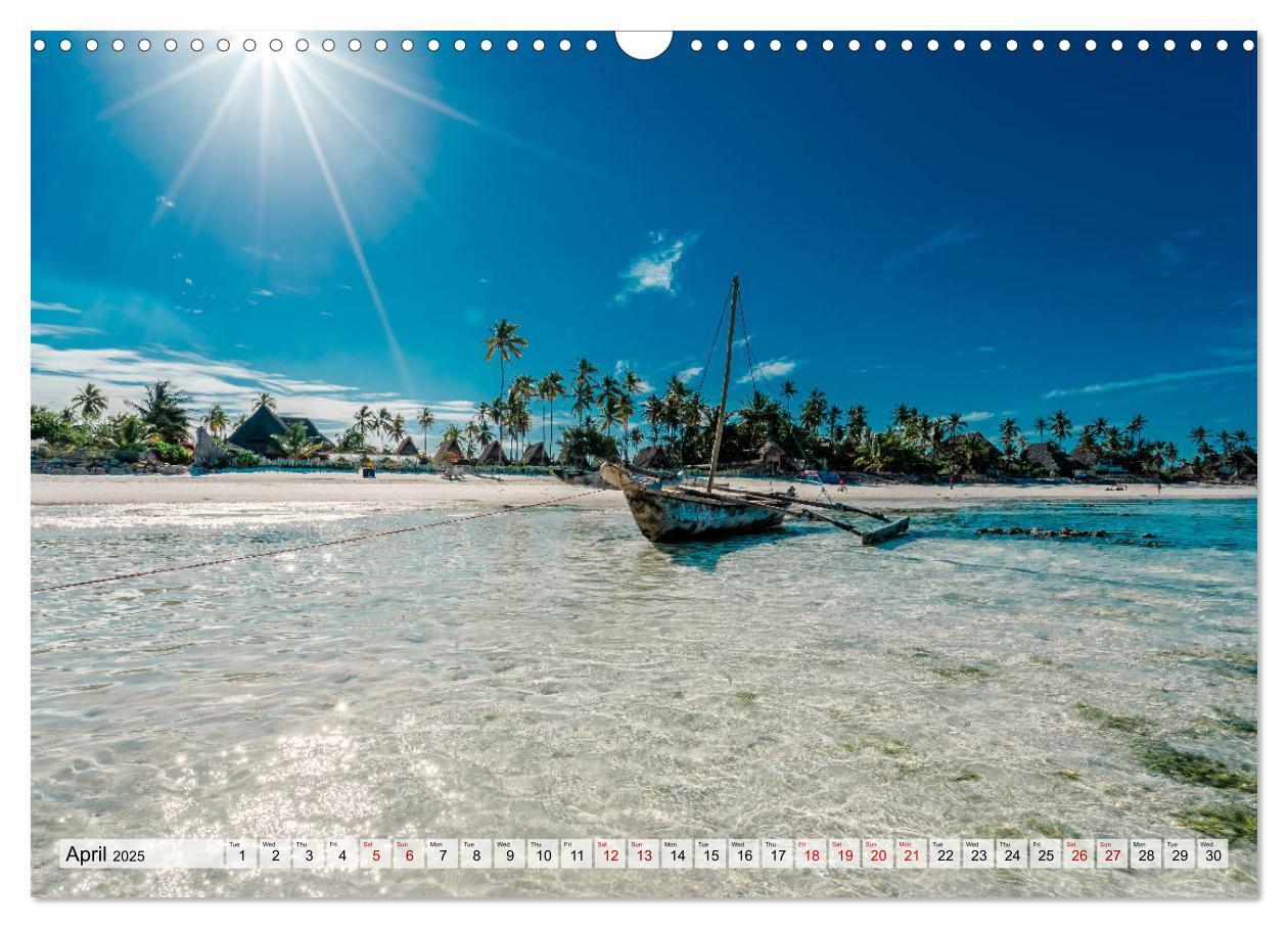 Bild: 9781325945108 | Welcome to Zanzibar (Wall Calendar 2025 DIN A3 landscape), CALVENDO...