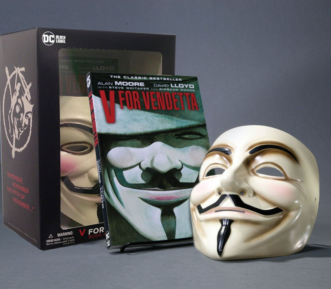 Cover: 9781779511737 | V for Vendetta Book &amp; Mask Set | Alan Moore | Taschenbuch | Englisch