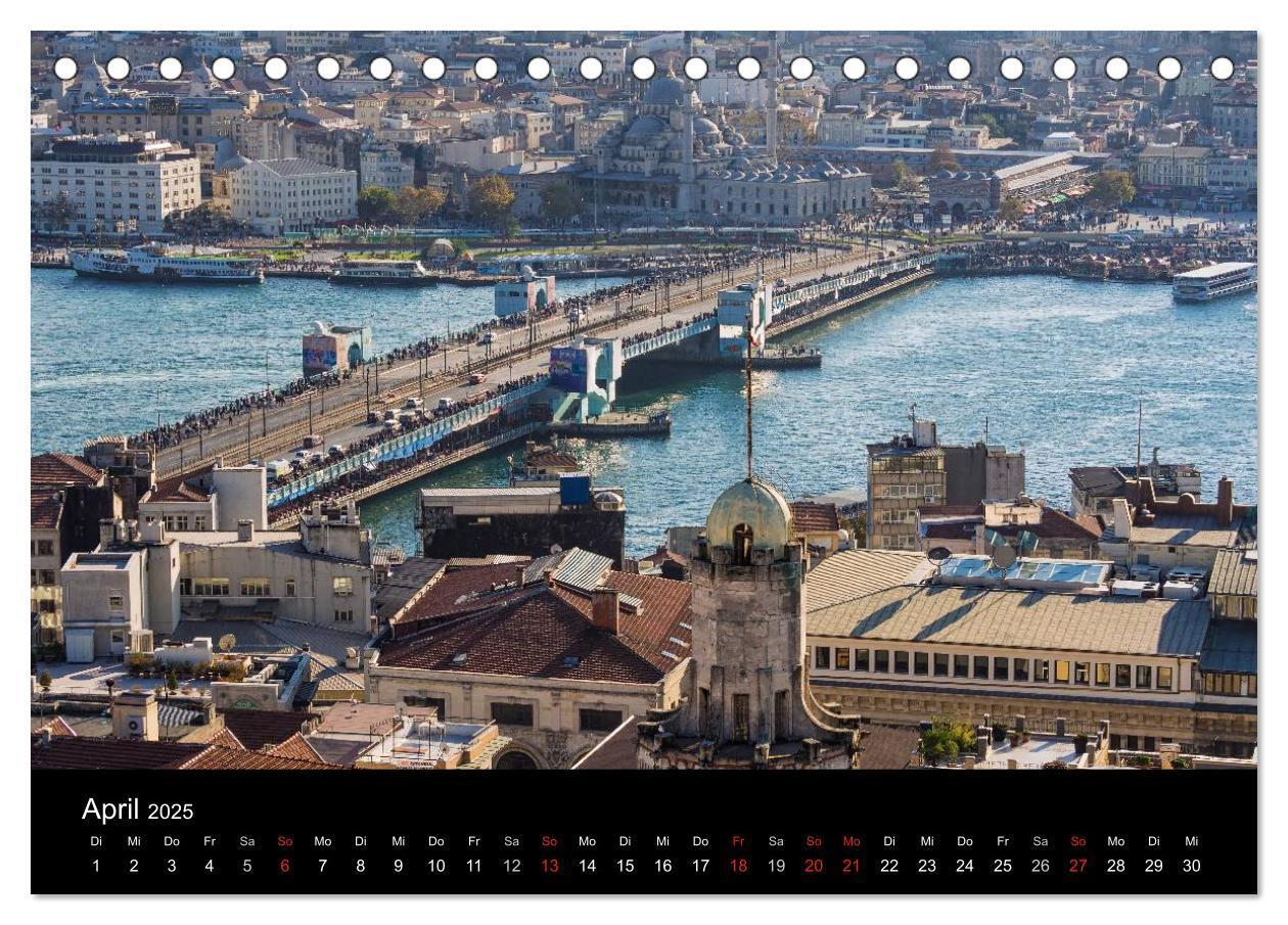 Bild: 9783435821891 | Istanbul (Tischkalender 2025 DIN A5 quer), CALVENDO Monatskalender