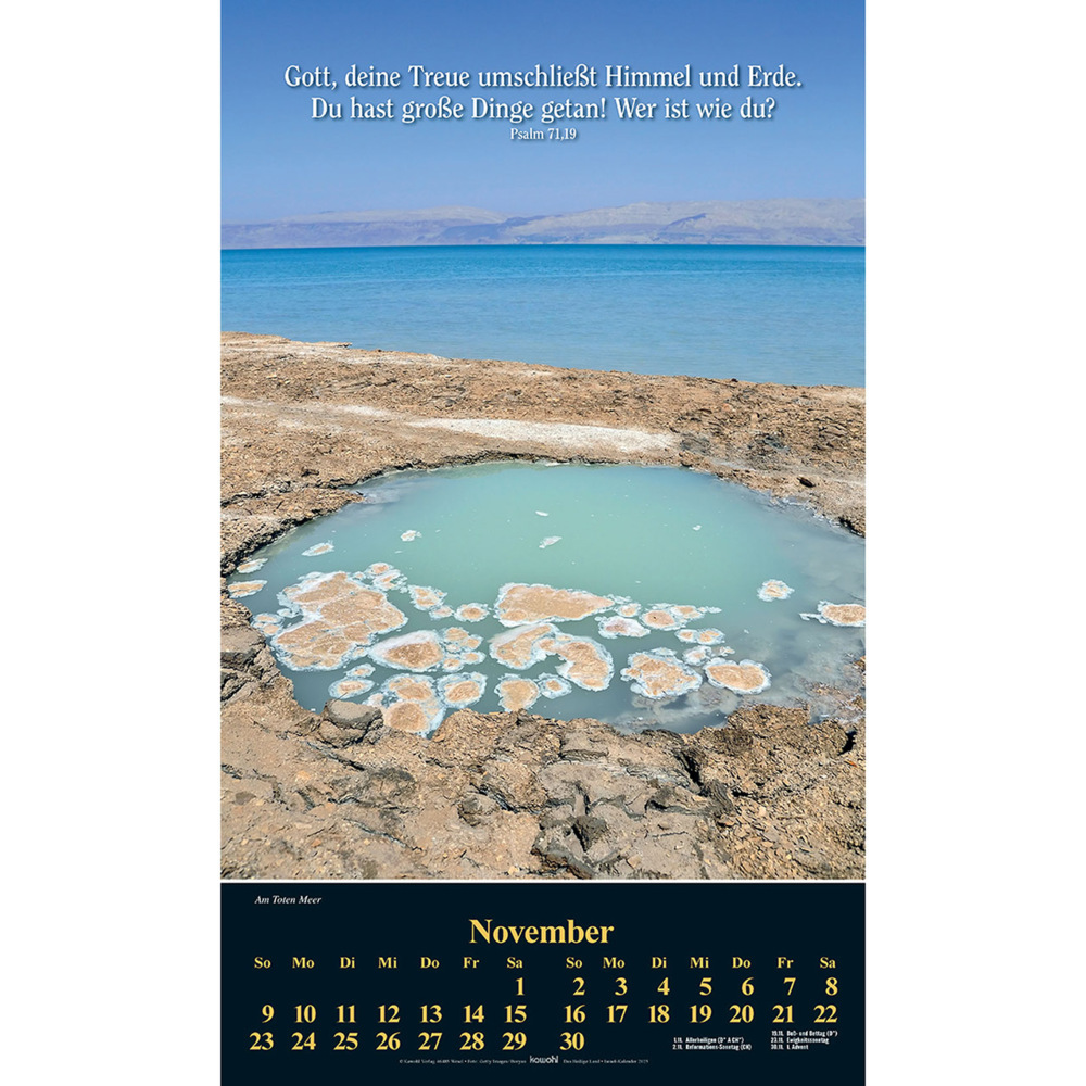 Bild: 9783754870051 | Das Heilige Land 2025 | Israel-Kalender | Willi Krebber | Kalender