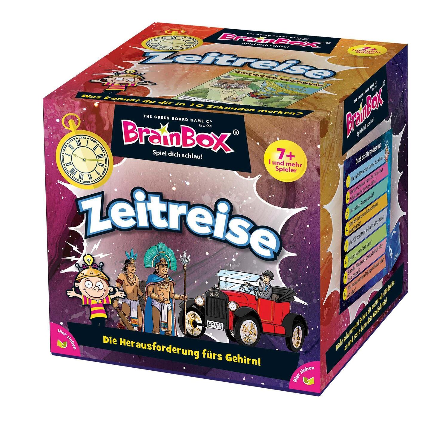 Cover: 5025822949363 | BrainBox - Zeitreise | Brain Box | Spiel | Deutsch | 2021