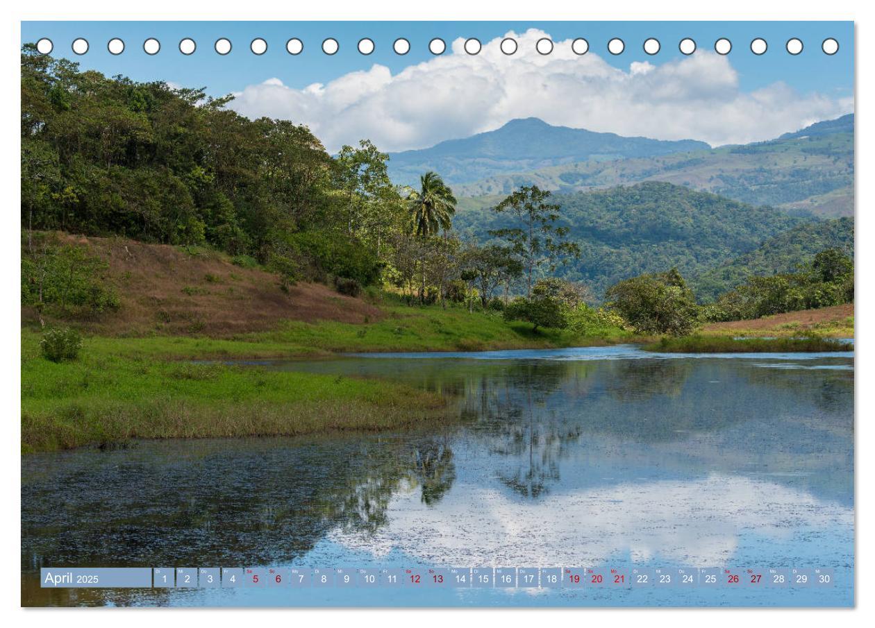 Bild: 9783435348862 | Farbenfrohes Costa Rica (Tischkalender 2025 DIN A5 quer), CALVENDO...