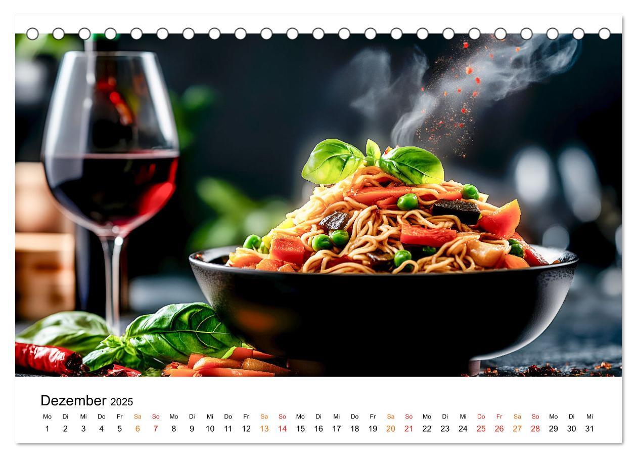 Bild: 9783457231302 | Vegane Leckerbissen (Tischkalender 2025 DIN A5 quer), CALVENDO...