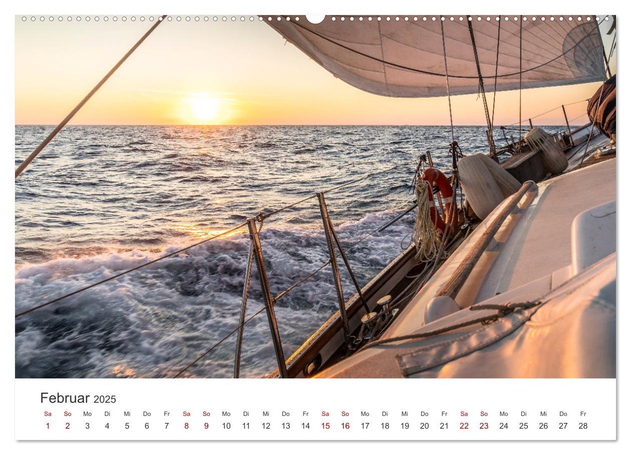 Bild: 9783383936159 | Segeln - Die Freiheit genießen. (Wandkalender 2025 DIN A2 quer),...