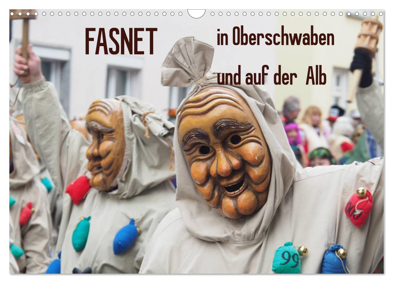 Cover: 9783435259632 | Fasnet in Oberschwaben und auf der Alb (Wandkalender 2025 DIN A3...