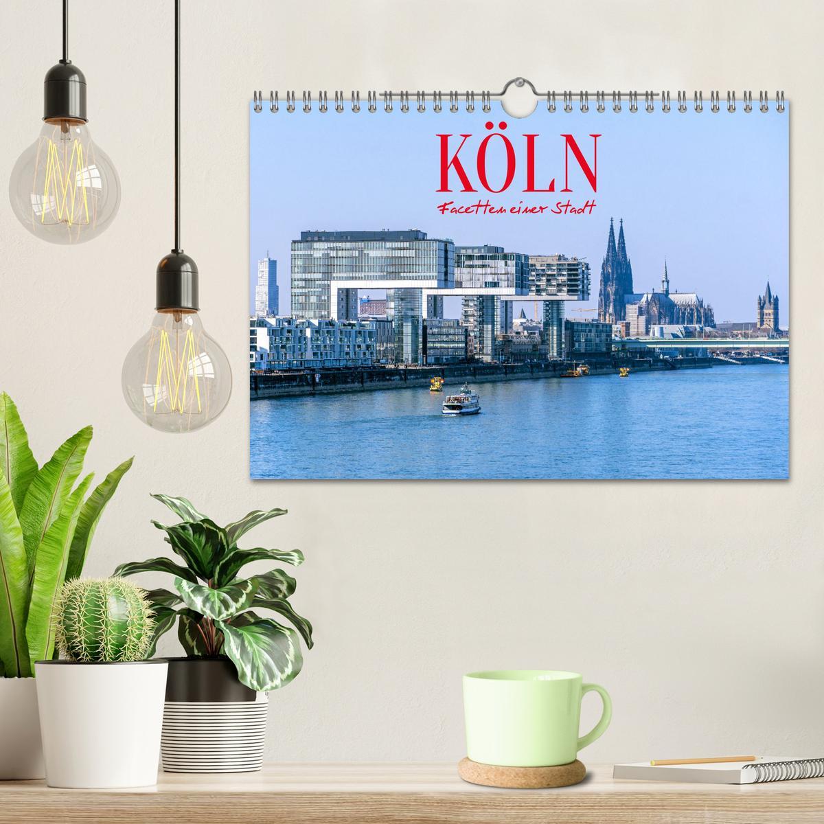 Bild: 9783435209057 | Köln - Facetten einer Stadt (Wandkalender 2025 DIN A4 quer),...