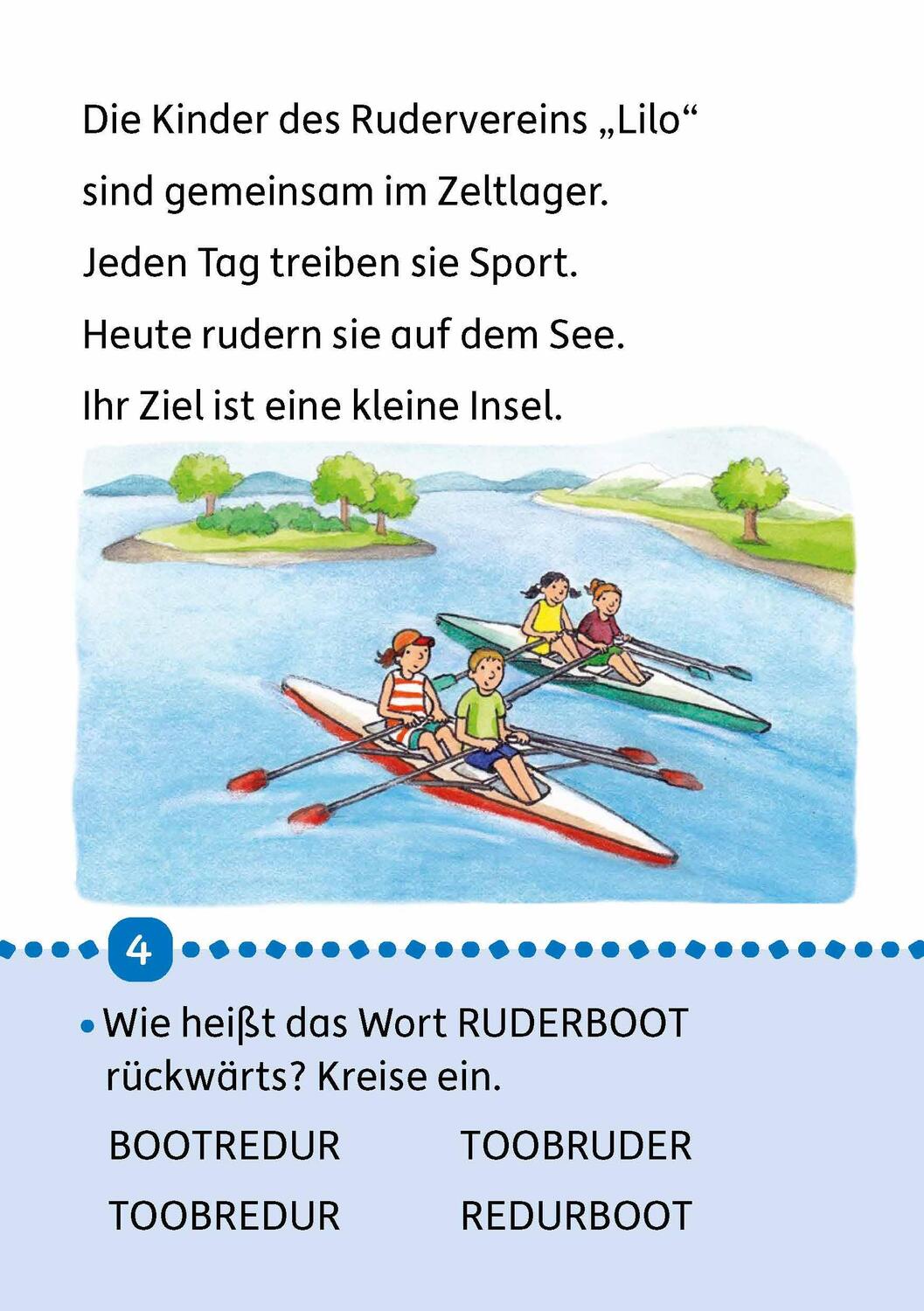 Bild: 9783881005043 | Lesen lernen 1. Klasse für Jungen und Mädchen - Sportlich, sportlich!