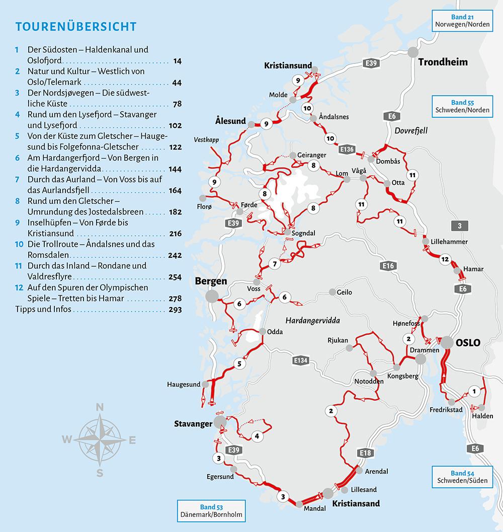 Bild: 9783869031514 | Entdeckertouren mit dem Wohnmobil Norwegen Der Süden | Ramin (u. a.)