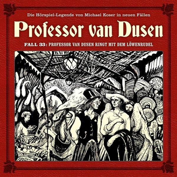 Cover: 4015698118209 | Professor van Dusen ringt mit dem Löwenrudel (Neue | Audio-CD | CD