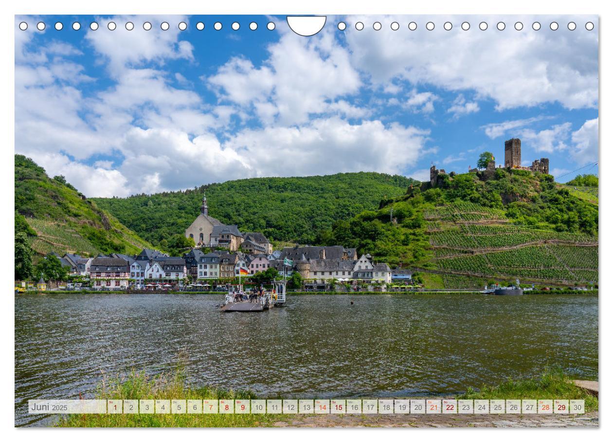 Bild: 9783383953989 | Die Mosel zwischen Koblenz und Trier (Wandkalender 2025 DIN A4...