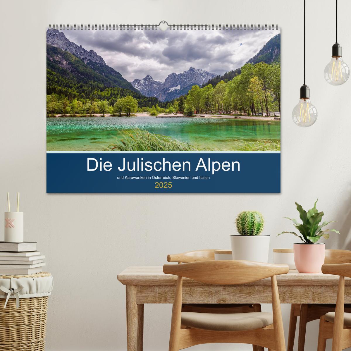 Bild: 9783435346202 | Die Julischen Alpen (Wandkalender 2025 DIN A2 quer), CALVENDO...