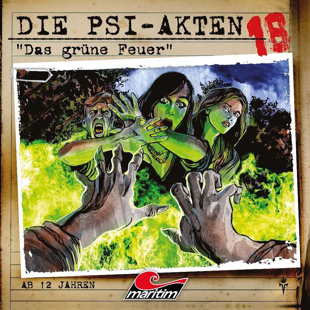 Cover: 9783962824860 | Die PSI-Akten - Das grüne Feuer, 1 Audio-CD | Marc Freund | Audio-CD