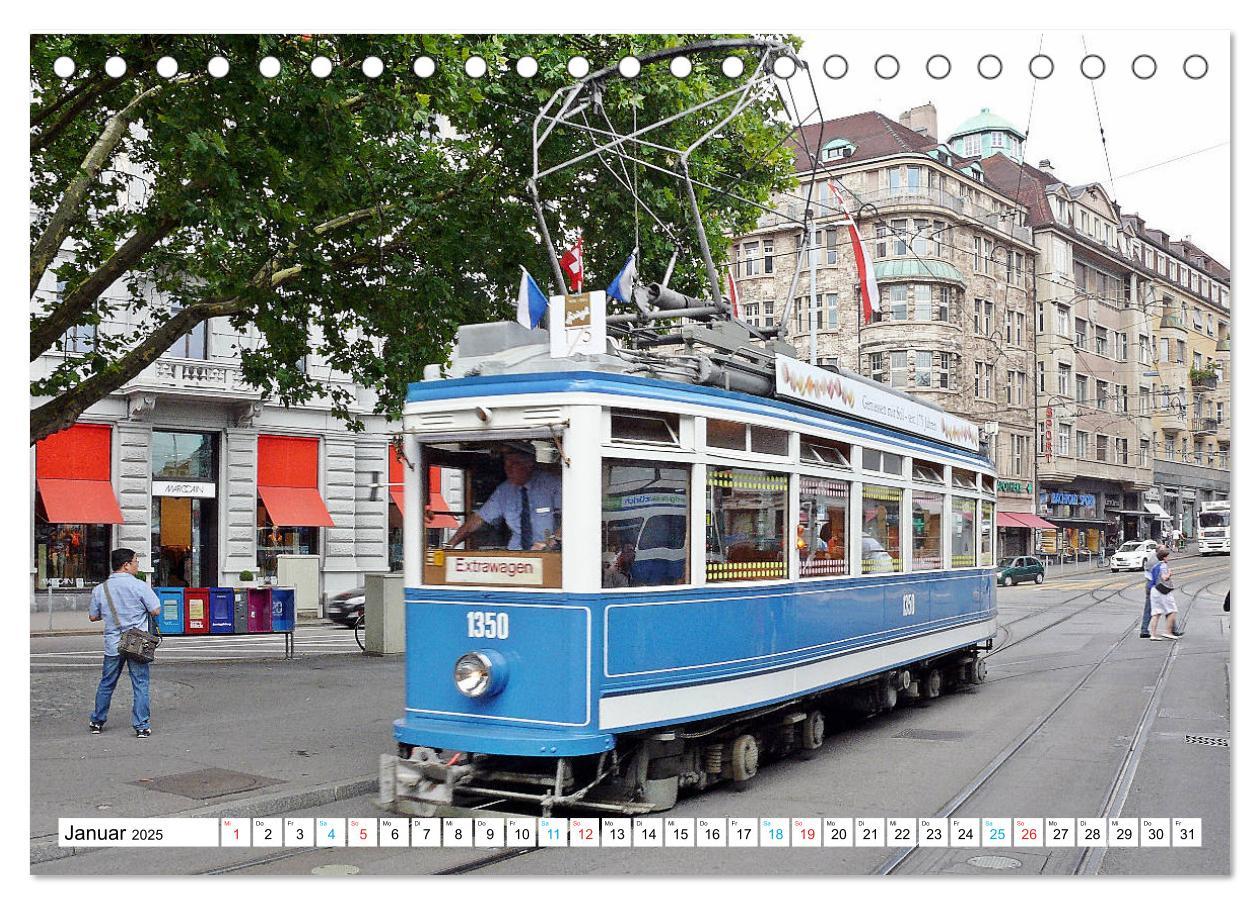 Bild: 9783435256587 | Tram historisch (Tischkalender 2025 DIN A5 quer), CALVENDO...