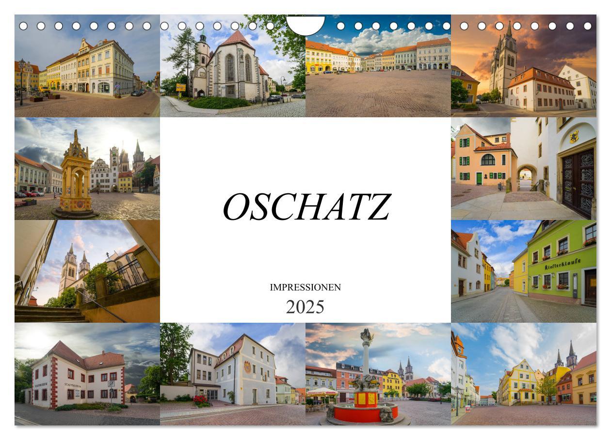 Cover: 9783435313945 | Oschatz Impressionen (Wandkalender 2025 DIN A4 quer), CALVENDO...