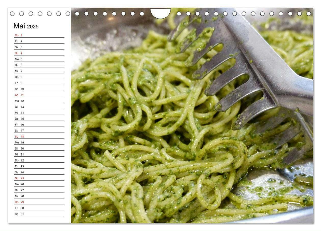 Bild: 9783435505739 | Heute gibt es Nudeln! Basta! Pasta-Impressionen (Wandkalender 2025...