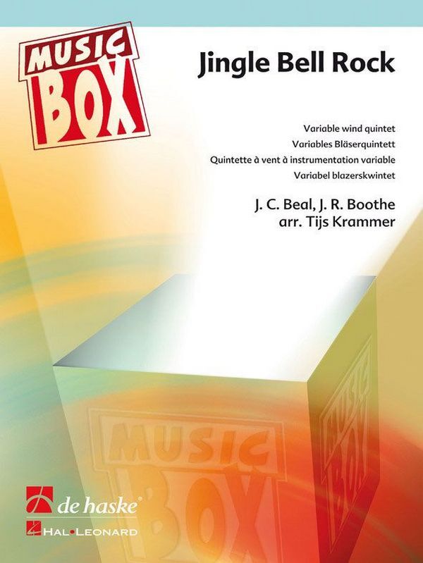 Cover: 9789043127547 | Jingle Bell Rock | Variable wind quintet | Jim Boothe_Joe Beal | 2007