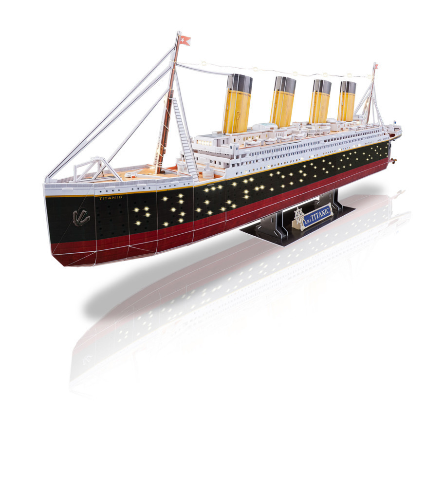 Bild: 4009803001548 | RMS Titanic - LED Edition 3D (Puzzle) | Spiel | In Karton | 2021