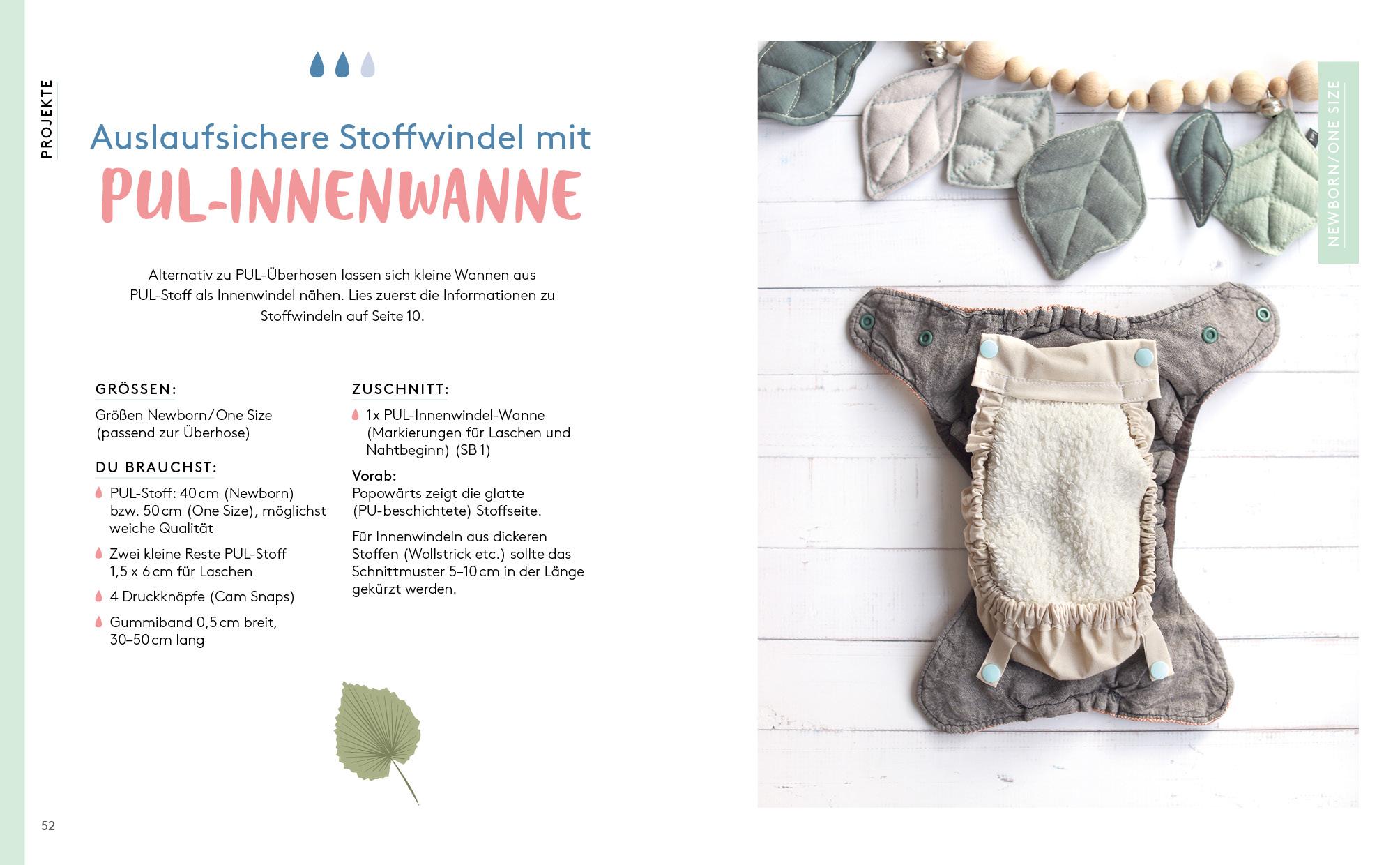 Bild: 9783745908992 | Nähen mit PUL-Stoffen - Ideal für Babys | Leonie Bittrich | Buch