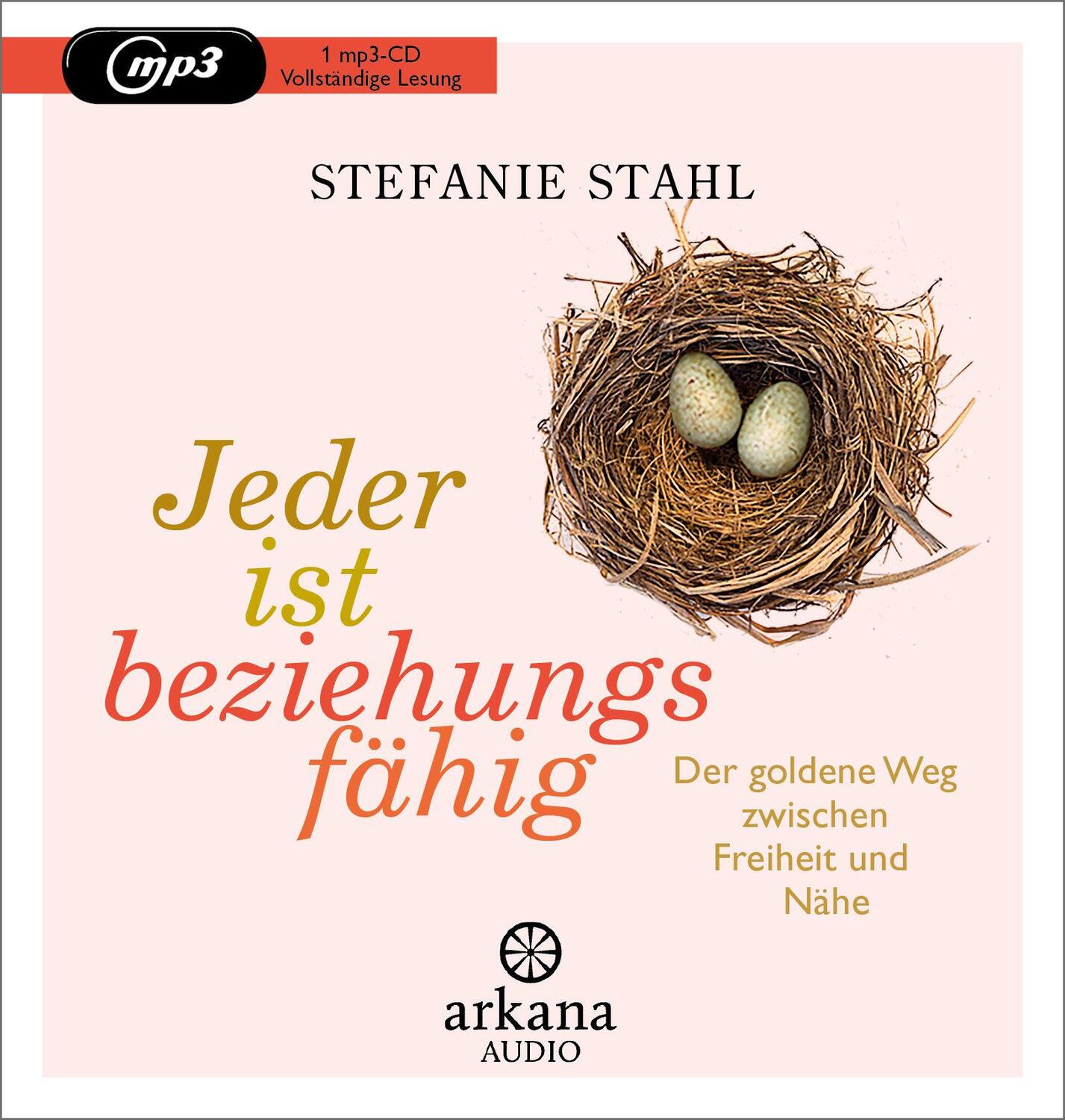 Bild: 9783442347162 | Jeder ist beziehungsfähig | Stefanie Stahl | MP3 | 1 CD | Deutsch