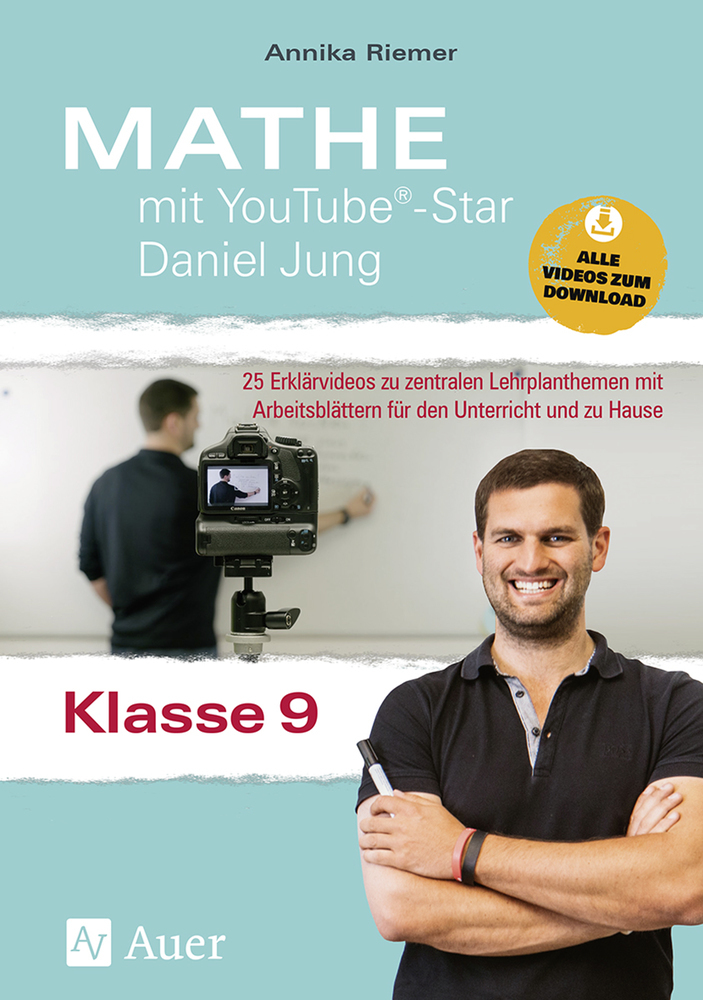 Cover: 9783403082514 | Mathe mit YouTube®-Star Daniel Jung Klasse 9 | Annika Riemer | Bundle