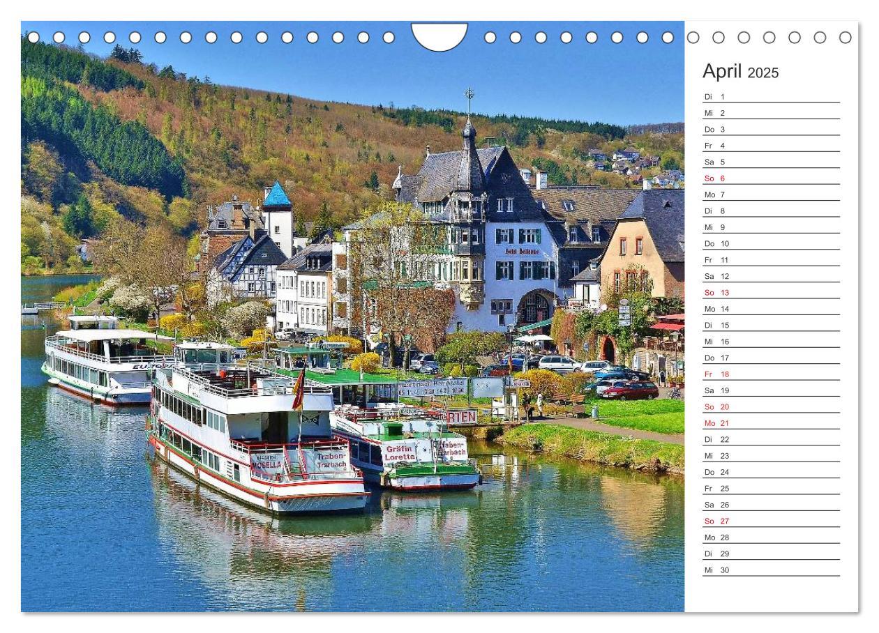 Bild: 9783435549252 | Bildschön - Die Mosel (Wandkalender 2025 DIN A4 quer), CALVENDO...