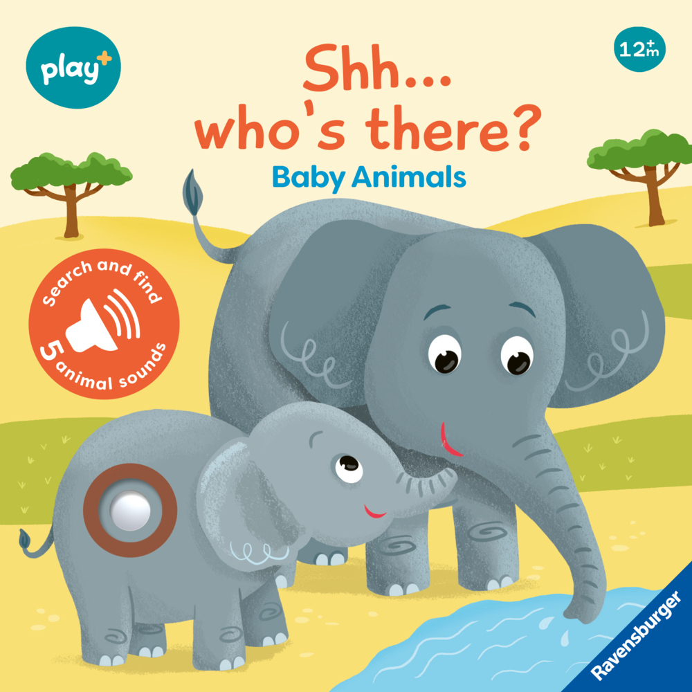 Cover: 9783380970095 | Ravensburger Play+ Shh... Who's there? Baby Animals (My First Seek...