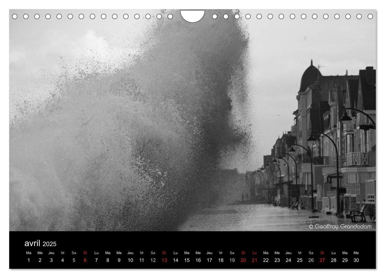 Bild: 9781325991525 | GRANDES MARÉES À SAINT-MALO (Calendrier mural 2025 DIN A4...