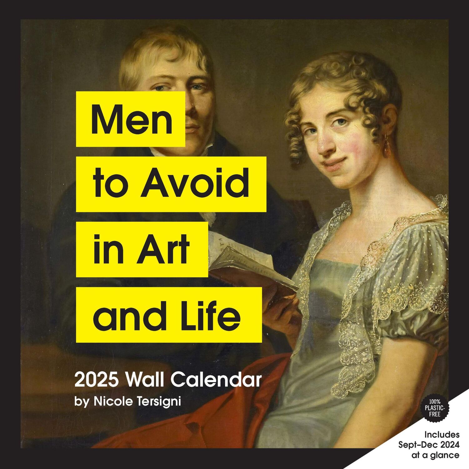 Cover: 9781797230689 | Men to Avoid in Art and Life 2025 Wall Calendar | Nicole Tersigni