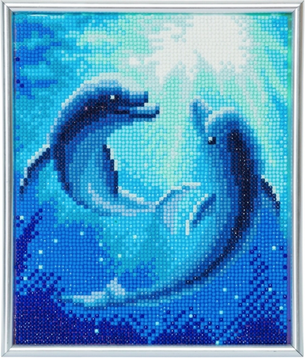 Cover: 5056588607334 | Craft Buddy CAM-12-WHITE - Dolphin Dance, 21x25cm Picture Frame...