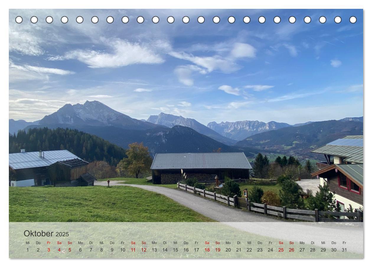 Bild: 9783457236697 | Alpenauszeit - Die Berghütten unserer Alpen (Tischkalender 2025 DIN...