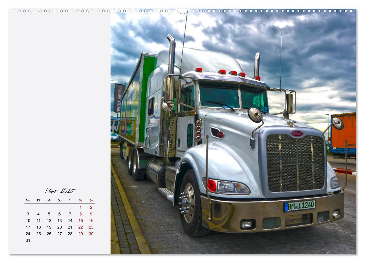 Bild: 9783435337798 | Langhauber. Coole Trucks in den USA (Wandkalender 2025 DIN A2...