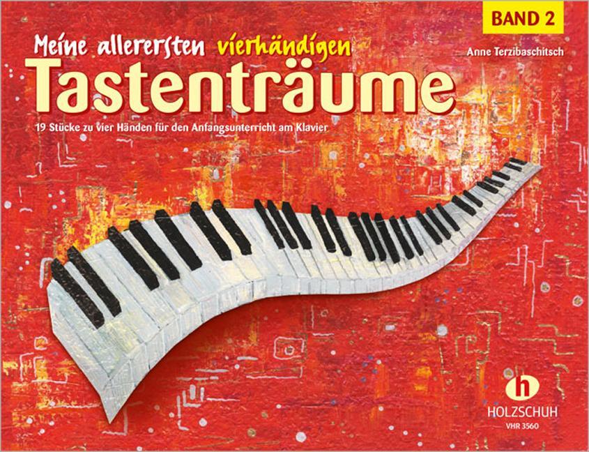 Cover: 9790201308548 | Meine allerersten vierhändigen Tastenträume Band 2 | Terzibaschitsch