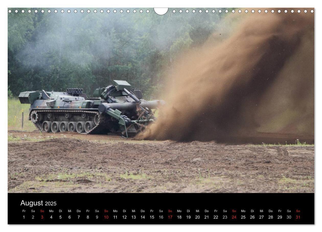 Bild: 9783435835850 | Panzerstahl auf der Heide ¿ Das Heer legt wieder los (Wandkalender...