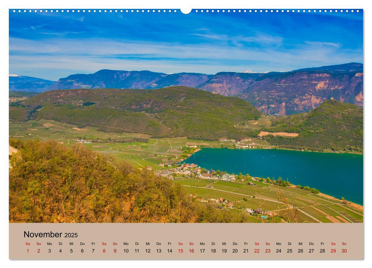 Bild: 9783435019229 | Streifzüge durch Südtirol (Wandkalender 2025 DIN A2 quer), CALVENDO...