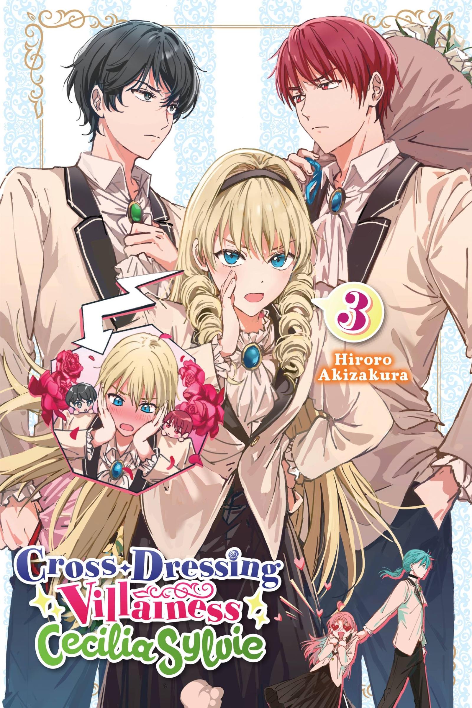 Cover: 9781975342920 | Cross-Dressing Villainess Cecilia Sylvie, Vol. 3 LN | Hiroro Akizakura