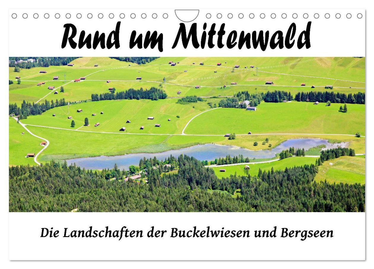 Cover: 9783383818486 | Rund um Mittenwald (Wandkalender 2025 DIN A4 quer), CALVENDO...