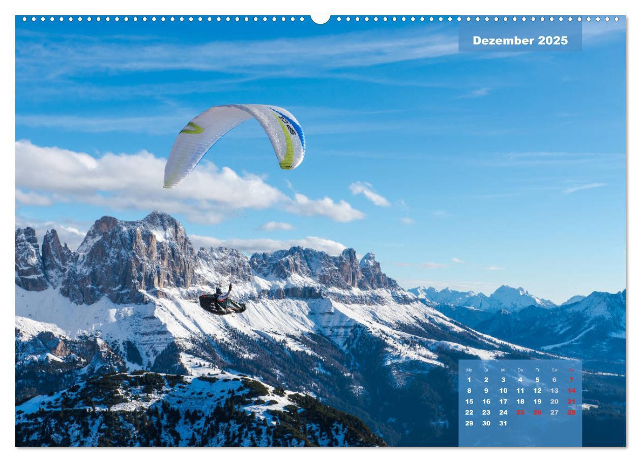 Bild: 9783435178643 | Paragliding - Aufbruch zu neuen Höhenflügen (Wandkalender 2025 DIN...