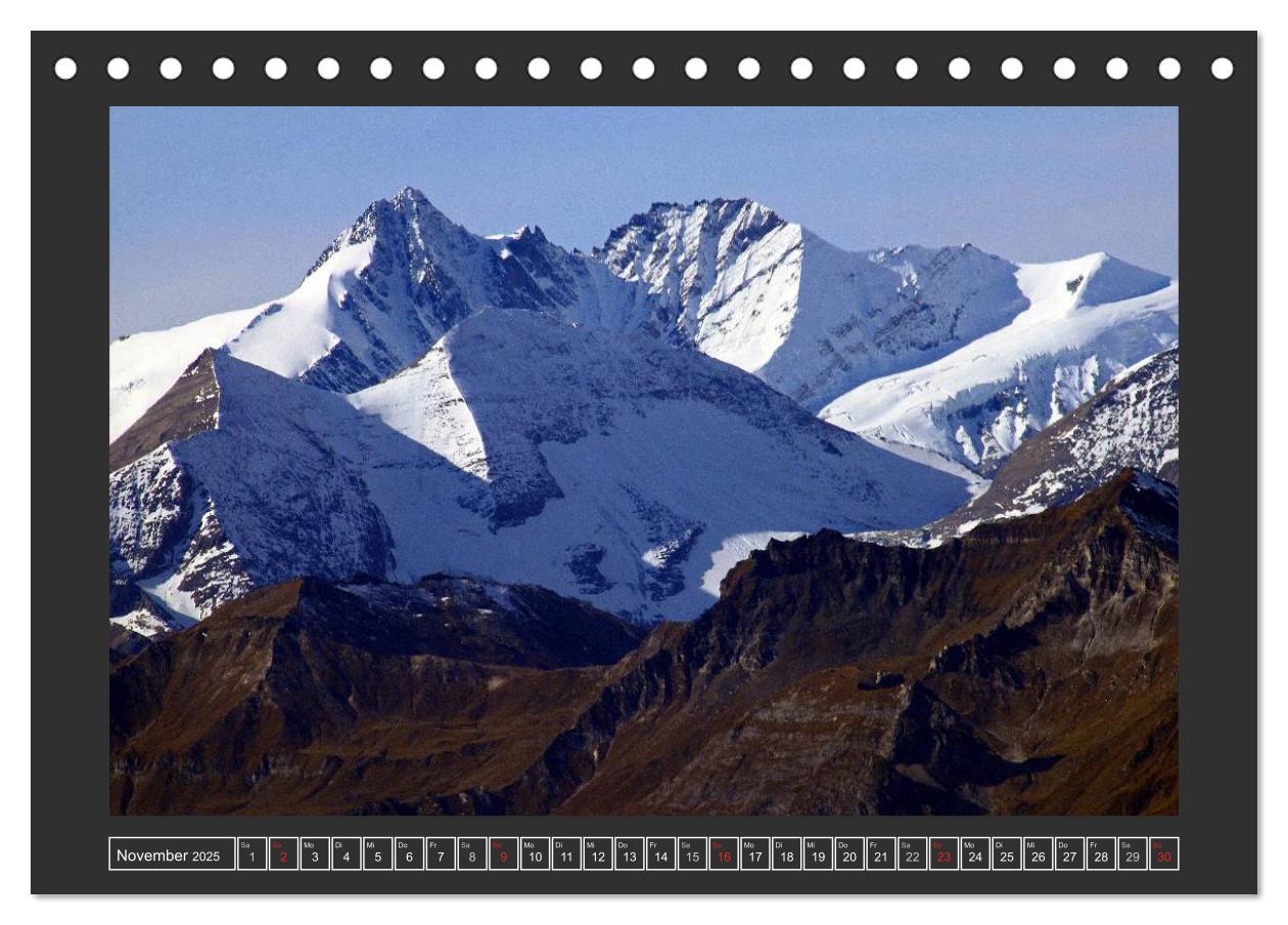 Bild: 9783435491780 | Der Großglockner 3798m (Tischkalender 2025 DIN A5 quer), CALVENDO...