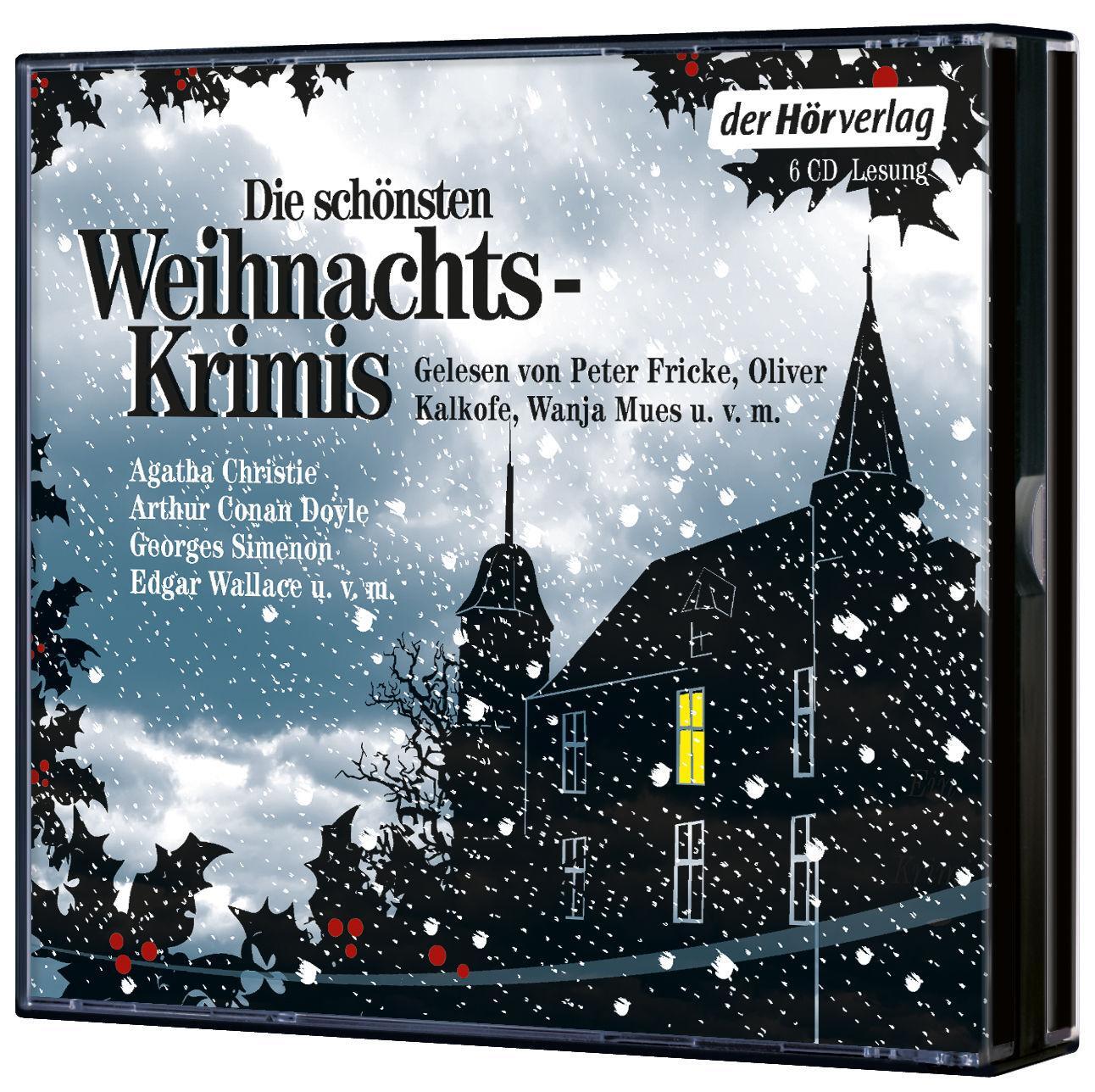 Bild: 9783844523249 | Die schönsten Weihnachtskrimis | Agatha Christie (u. a.) | Audio-CD