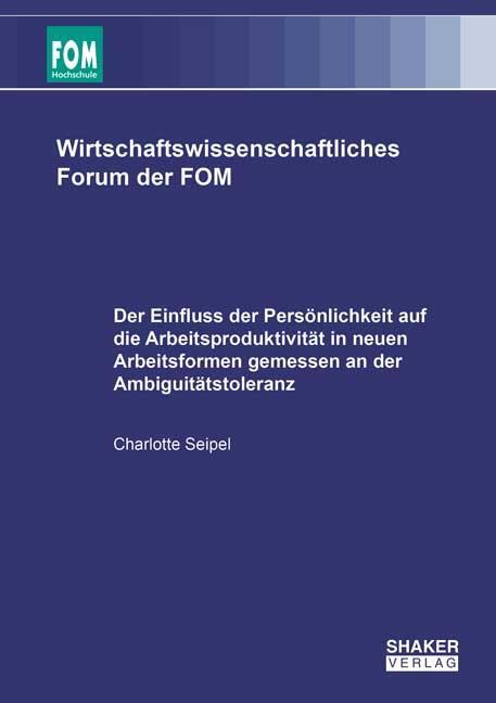 Cover: 9783844077612 | Der Einfluss der Persönlichkeit auf die Arbeitsproduktivität in...