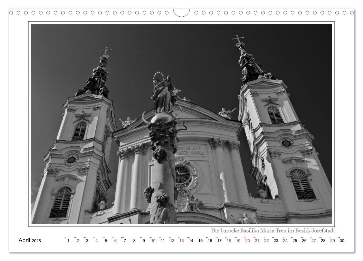 Bild: 9783435475124 | Wien auf den zweiten Blick (Wandkalender 2025 DIN A3 quer),...