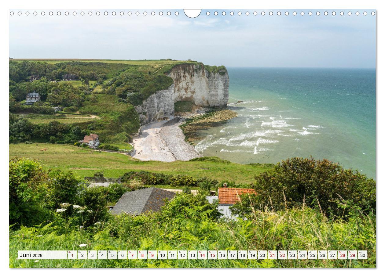 Bild: 9783435002405 | Etretat, Fecamp und die Alabasterküste (Wandkalender 2025 DIN A3...