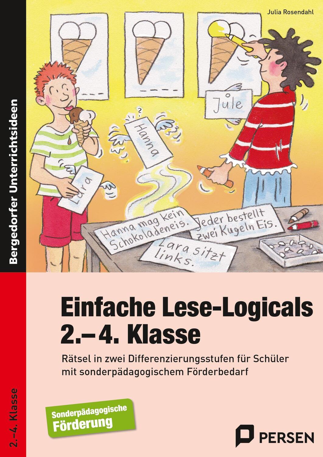 Cover: 9783403200413 | Einfache Lese-Logicals - 2.-4. Klasse | Julia Rosendahl | Broschüre