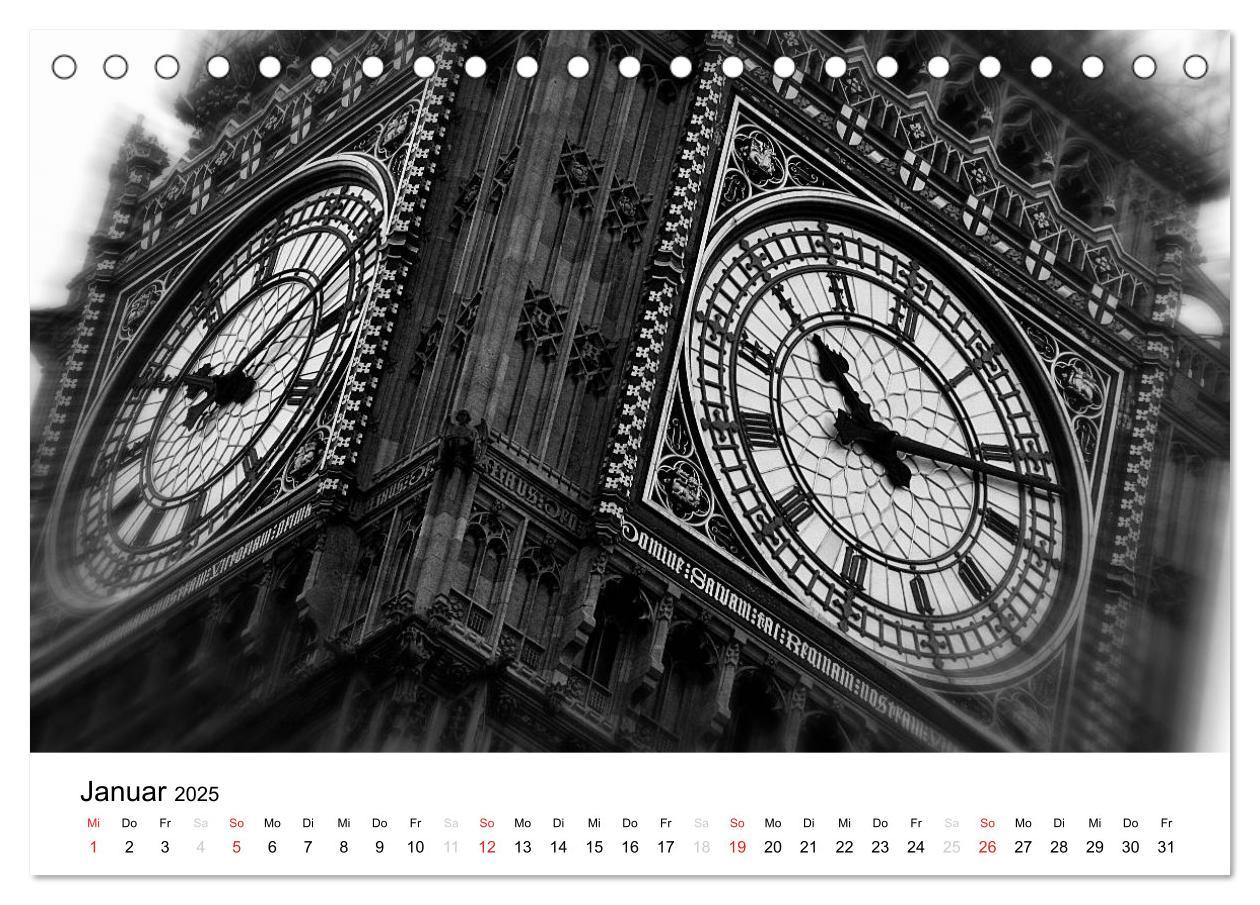 Bild: 9783435761180 | London (Tischkalender 2025 DIN A5 quer), CALVENDO Monatskalender