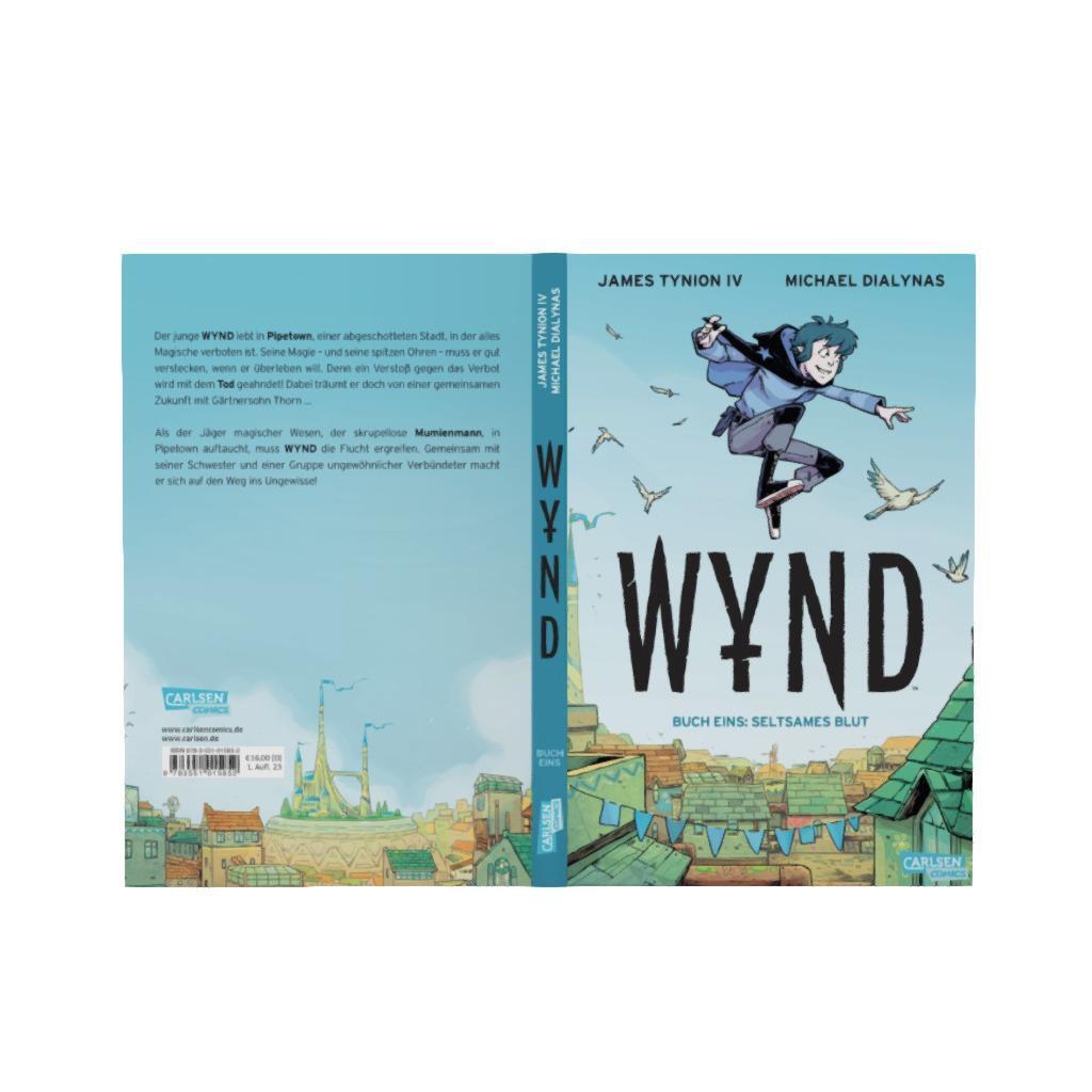 Bild: 9783551015952 | WYND 1: Seltsames Blut | Fantasy-Bestseller aus den USA für Teenager