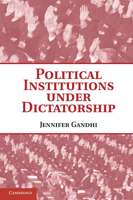 Cover: 9780521155717 | Political Institutions Under Dictatorship | Jennifer Gandhi | Buch