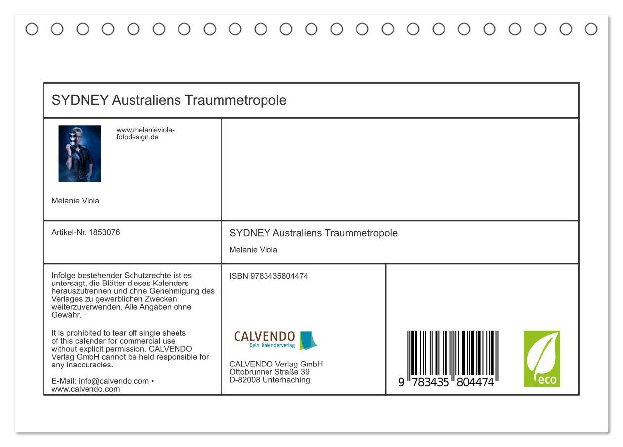 Bild: 9783435804474 | SYDNEY Australiens Traummetropole (Tischkalender 2025 DIN A5 quer),...