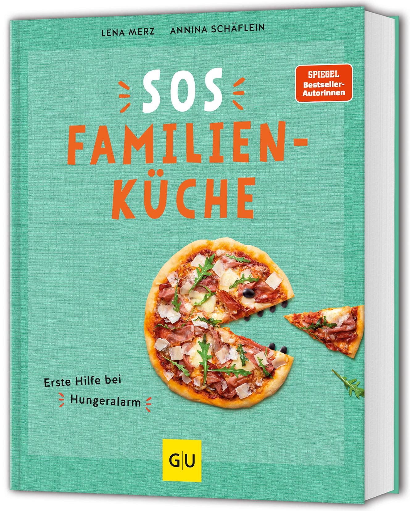 Cover: 9783833896484 | SOS Familienküche | Erste Hilfe bei Hungeralarm | Lena Merz (u. a.)